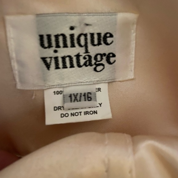 🩰 Vintage-Inspired Lace Tulle Tea Length Dress – Size 16 - Picture 2 of 7